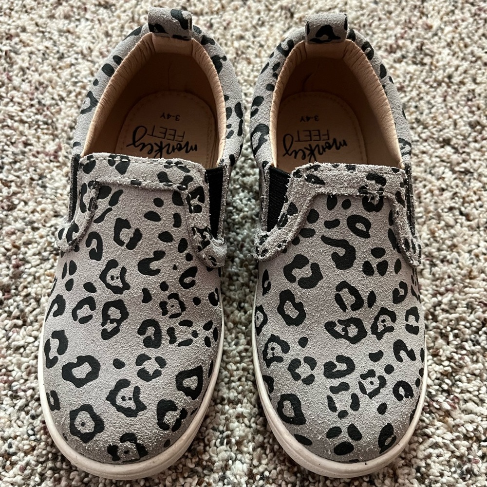 Monkey Feet Slip Ons, Size 3-4Y